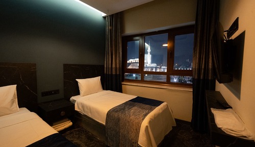 Deluxe-Zweibettzimmer, Stadtblick