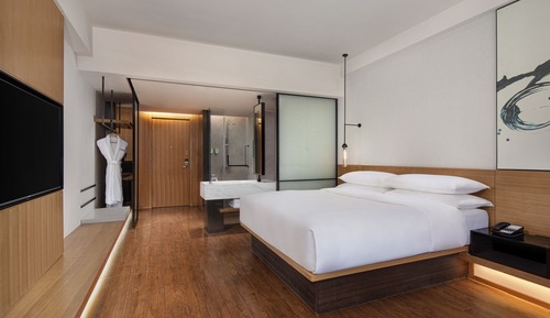 Standardzimmer, 1 King-Bett, Stadtblick
