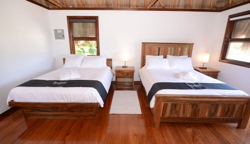 Deluxe-Doppelzimmer, 2 Queen-Betten, Meerblick