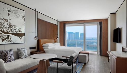 Premium-Zimmer, 1 King-Bett, Balkon