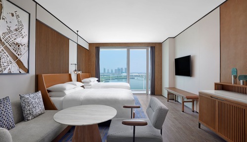 Executive-Zimmer, 2 Doppelbetten, Balkon