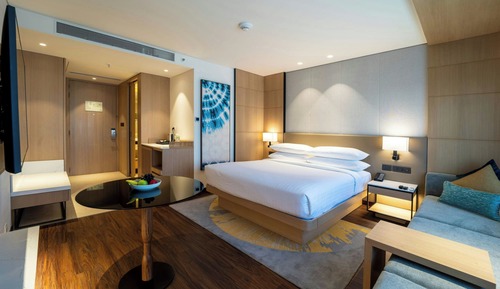 Deluxe-Zimmer, 1 King-Bett, Stadtblick