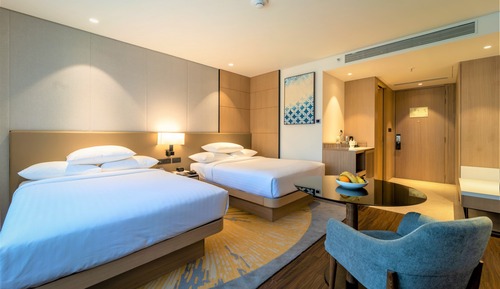 Deluxe-Zimmer, 2 Einzelbetten, Stadtblick