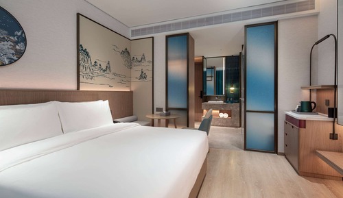 Zimmer, 1 King-Bett, Raucher