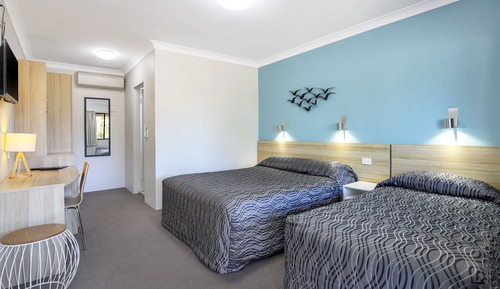 Standard-Doppel- oder -Zweibettzimmer