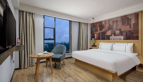 Business-Zimmer, 1 King-Bett, Raucher, Bergblick