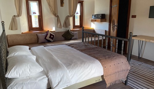 Familien-Doppel- oder -Zweibettzimmer, Raucher, Buchtblick