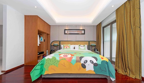 Familienzimmer, 1 King-Bett, Nichtraucher