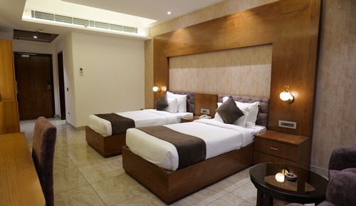 Deluxe-Zimmer, 2 Einzelbetten, Nichtraucher, Poolblick