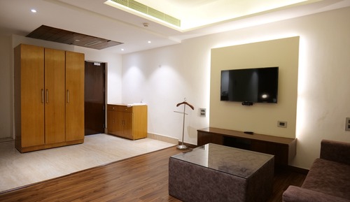 Executive-Zimmer, 1 King-Bett, Balkon, Bergblick