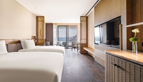 Deluxe-Zweibettzimmer, Seeblick