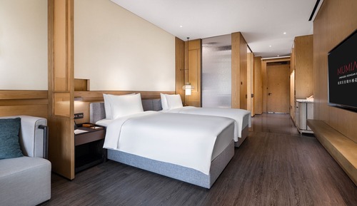 Superior-Doppelzimmer, Blick auf den Innenhof
