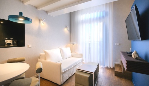 Familien-Studiosuite, 1 King-Bett, Nichtraucher, Zwischengeschoss