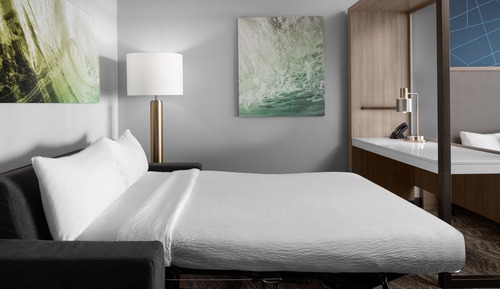 Suite, 1 King-Bett und Schlafsofa, Balkon, Meerseite (Mobility Accessible, Roll-In Shower)