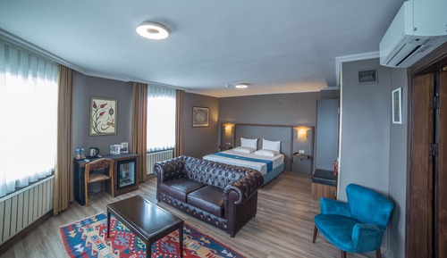 Junior-Suite, 1 King-Bett, Meerblick