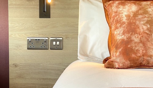 Standard-Zweibettzimmer, 2 Einzelbetten, Blick auf den Innenhof