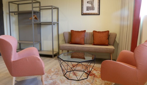 Premium-Doppelzimmer, 1 King-Bett, Balkon, Blick auf die Anlage