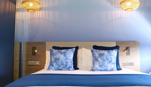 Standard-Doppelzimmer, 1 King-Bett, Blick auf den Innenhof