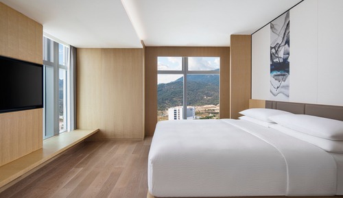 Suite, 1 King-Bett, Stadtblick