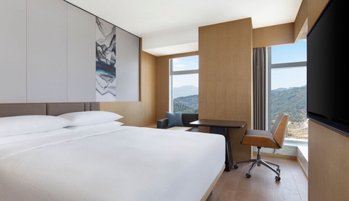 Standardzimmer, 1 King-Bett, Stadtblick