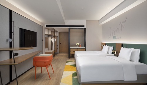 Premium-Zimmer, 2 Doppelbetten