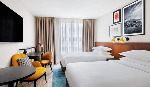 Deluxe-Zimmer, 2 Einzelbetten, Stadtblick