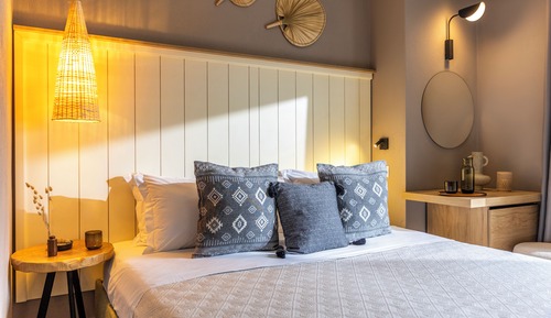Economy-Doppel- oder -Zweibettzimmer, 1 Schlafzimmer, Balkon, Stadtblick
