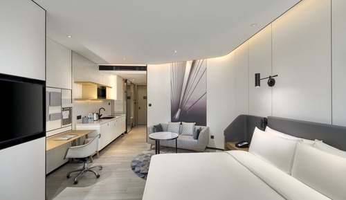 Standardzimmer, 1 King-Bett, Kochnische