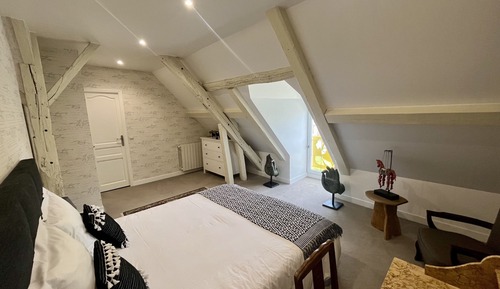 Signature-Doppelzimmer, mit Bad, Gartenblick (Chambre 3)