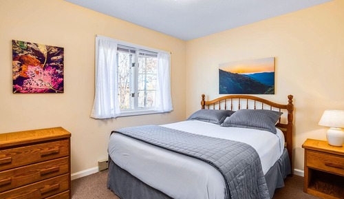 Premium-Ferienhütte, 1 Queen-Bett und Schlafsofa, barrierefrei