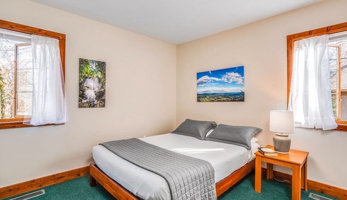 Premium-Ferienhütte, 2 Schlafzimmer, Whirlpool, Bergblick