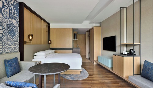 Premier-Zimmer, 1 King-Bett, Gartenblick
