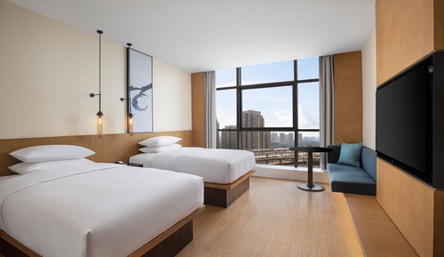 Standardzimmer, 2 Doppelbetten