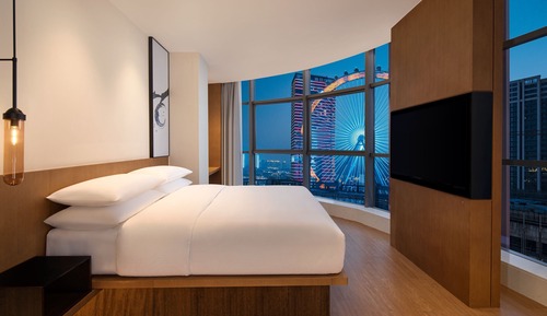 Zimmer, 1 King-Bett, Ausblick
