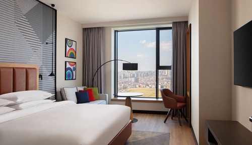 Executive-Zimmer, 1 Doppelbett, Nichtraucher, Stadtblick