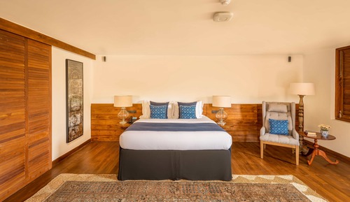 Premium-Doppelzimmer, 1 Schlafzimmer, mit Bad, Blick auf den Innenhof