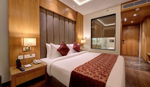 Executive-Suite, 1 King-Bett, Balkon, Talblick