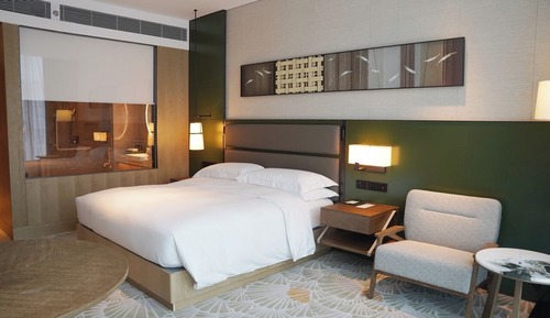 Zimmer, 1 King-Bett, barrierefrei