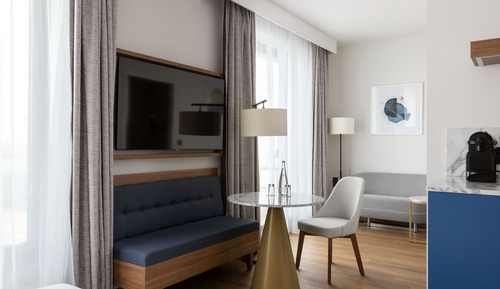Executive-Zimmer, 1 Doppelbett, Nichtraucher, Meerblick