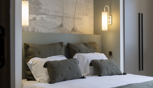Superior-Apartment, 2 Schlafzimmer, Terrasse, Meerseite