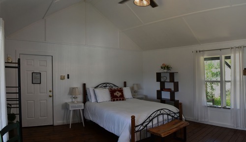 Luxury-Ferienhütte, 1 Queen-Bett, barrierefrei, Flussblick