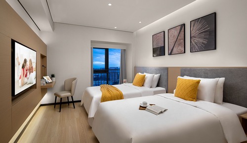 Deluxe-Zweibettzimmer, 1 Schlafzimmer