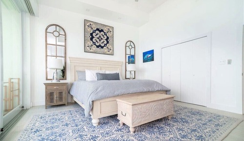 Luxury-Apartment, 1 King-Bett und Schlafsofa, Meerblick