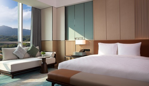 Standardzimmer, 1 King-Bett, Flussblick