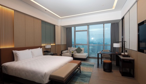 Standardzimmer, 1 King-Bett, Stadtblick