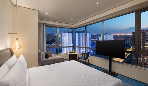 Standardzimmer, 1 King-Bett, Stadtblick