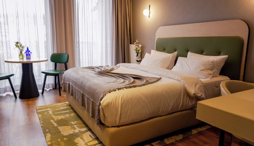 Comfort-Studio, 1 King-Bett, Balkon