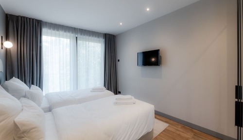 Luxury-Suite, 2 Schlafzimmer, Balkon