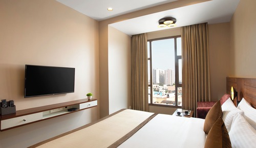 Premium-Doppelzimmer, Nichtraucher, eigenes Bad