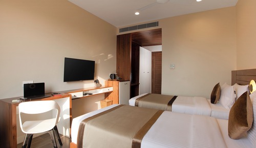 Premium-Zweibettzimmer, Nichtraucher, eigenes Bad